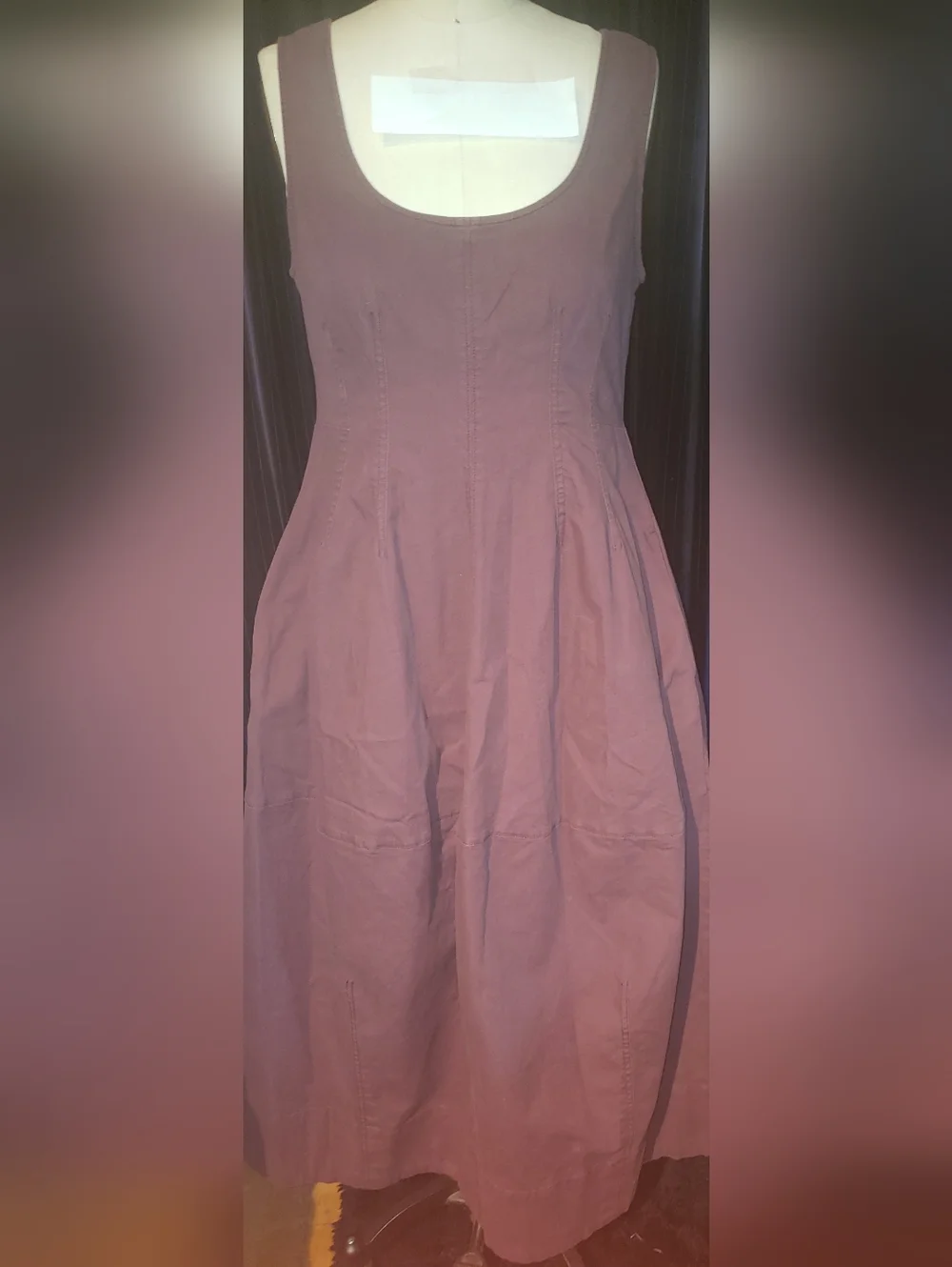 NWT. B.R. Marve Vintage Look Style Corset Maxi Dress XL - Picture 10 of 14